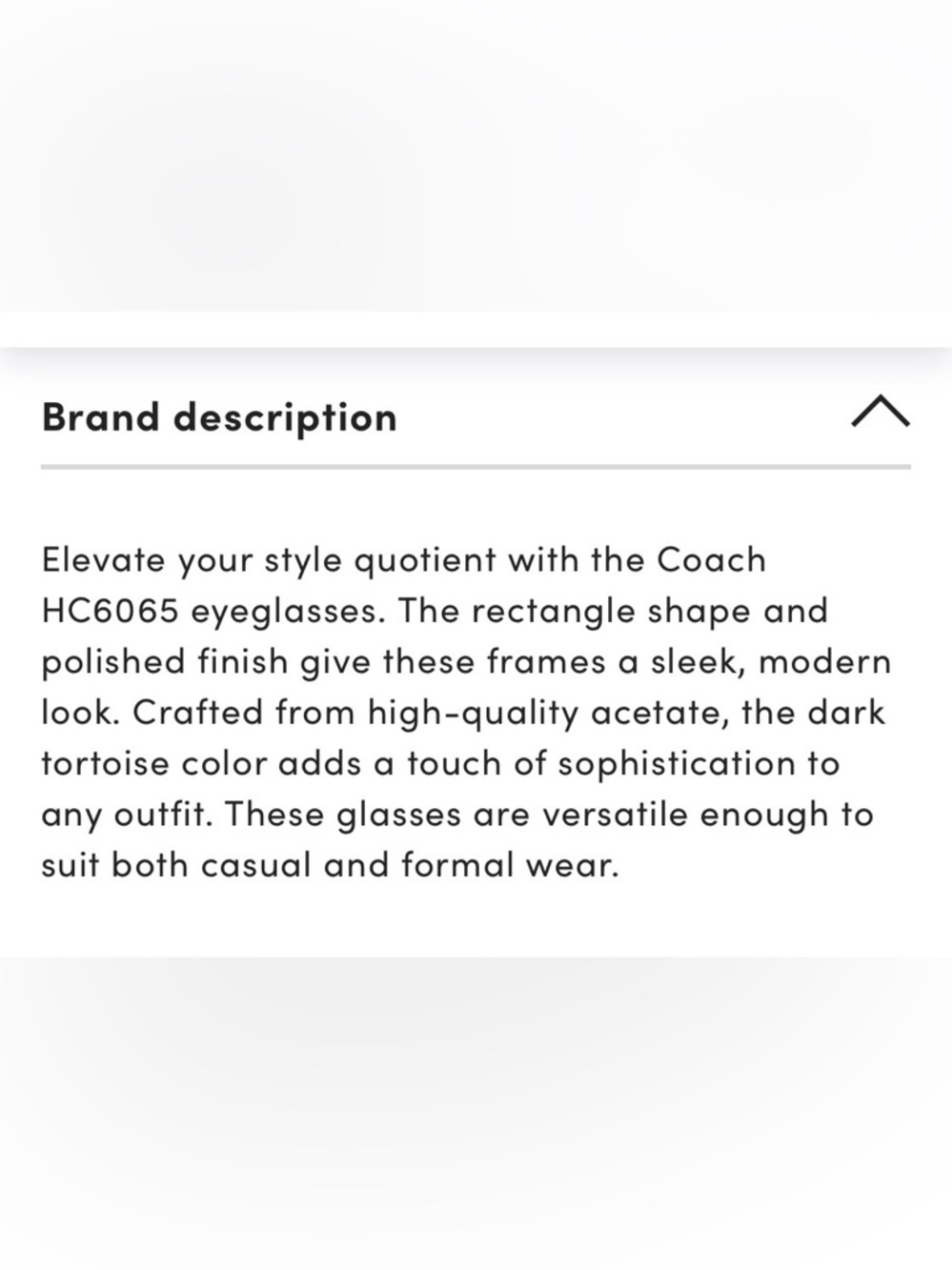 Coach Confetti Light Brown Frames #6065 - Picture 4 of 11